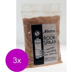 Albatros Rookmot Extra Fijn - Rookovens - 3 x 1 kg