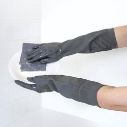 Saengong natural Rubber Gloves for Dishwashing Large