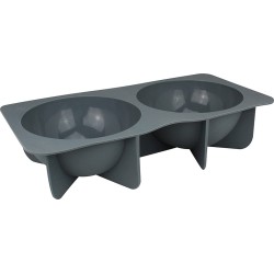 Siliconen vorm 2 cups bolvorm 41 x 21 x 9.5 cm FP-SPHERE-2