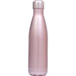 Rivaliving RVS Drinkfles - Waterfles - Thermosfles - Metaal - Sportfles - 500ml - Rosé Goud