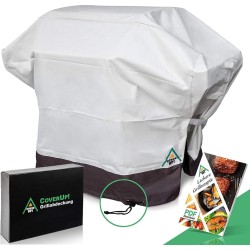 Bbq hoes - 141 x 65 x 115 cm - Premium barbecue hoes gemaakt van scheurbestendig 600D Oxford polyester materiaal - Grill hoes