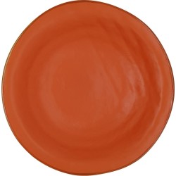 Vivi Oggi - Diepe Borden - Pastabord - Ø 24cm - Oranje - Italië