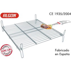 Algon - Barbecue grill - Los rek - 45x50cm - Dubbele zinklegering - Met handvat