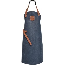 Cuisinova Keukenschort - Leder - Blauw