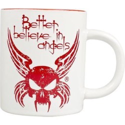 6x Koffie mok - Better believe in angels - Set van 6 stuks - Koffiemok 330 ml