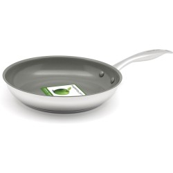 GreenChef Profile Plus koekenpan 24cm - zilverkleurig - inductie - PFAS-vrij