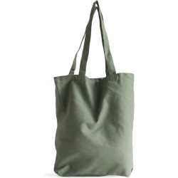 Canvas tas - 10 stuks - Groen - 38 x 42 x 10 cm - Canvas shopper - Canvas schoudertas