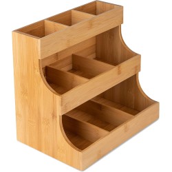 Keuken Opbergrek, Premium kwaliteit, Kruidenrek, Kruidenhouder, Kruidenpot Organizer Plank voor Keuken.