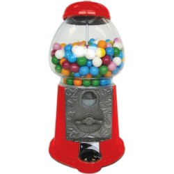 Kauwgomballen automaat - 28 cm Rood