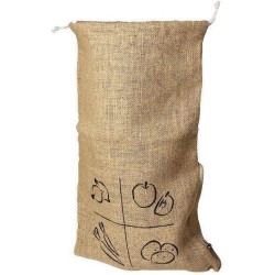 Groente-fruit bewaarzak Jute - Extra Large L