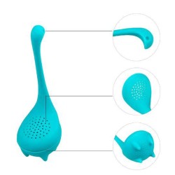 Thee ei Nessie - theefilter - theezeef - infuser - Turquoise - ForeverKitchen®