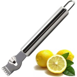 Zesteur - RVS - Citrusrasp - Met ophang oog