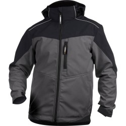 DASSY Jakarta Softshell Werkjas Grijs/Zwart