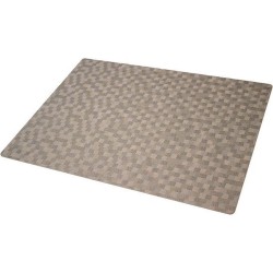 4x Polyline Placemat Dijon Taupe - 30x43cm - onderlegger - tafeldecoratie - tafel dekken