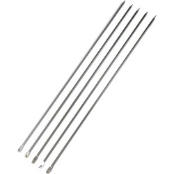 Metalen Vierkante Barbecue Spiezen (BBQ) (10 stuks)