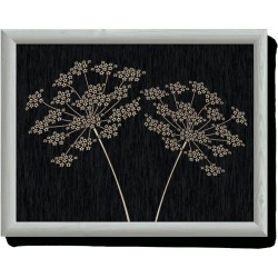 Creative Tops Dienblad Silhouette 44 X 34 Cm Hout Donkerbruin