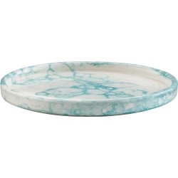 Bowls and Dishes Espuma Aardewerk Bord | Eetbord | Ontbijtbord | Tapasbord | Servies 18 centimeter Ø - Mint - Cadeau tip!