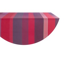 kleurmeester.nl | Rond tafelkleed rood - Katoen | ø 160 cm | kerst tafelkleed
