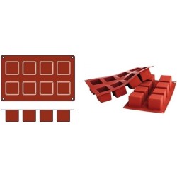 Bakmat Cubes (Cap.08St.) - SiliconFlex 070076