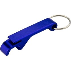 Bieropener Sleutelhanger - Flesopener - Verschillende kleuren | Kleur: Blauw