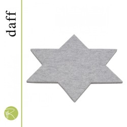 Daff - CoaStar Star 30 cm. Grey mel.