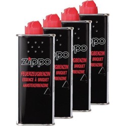 4 x Zippo Vloeistof - benzine aansteker