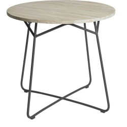 Lily table diameter95x74 cm anthracite