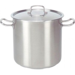 Kookpan Hoog Ø16cm, 3 liter, Pujadas, RVS, 720001