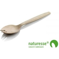 Spork, FSC® hout, 147mm, verpakt per 100 stuks