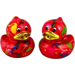 Pomme pidou Eend Ducky | Peper- en Zoutstel | Small | Flamingo Jive Chilired