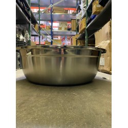 Beslagkom - Mengkom RVS 60cm dia - 20cm hoog