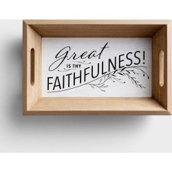 Dienblad great is Thy faithfulness