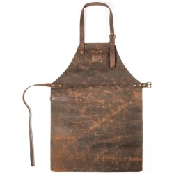 Kirami - Authentiek leren BBQ schort - made in Finland