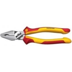Wiha - High-Leverage Industrial Electric Combination Pliers With Dynamicjoint® And Optigrip Z 02 0 09  225Mm Ind. Electric; Kraftkombizange