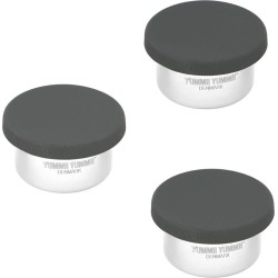 Yummii Yummii - Bento Bakjes - Set van 3 - RVS - Stainless Steel