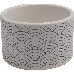 Nami ramekin 15cm - porselein - zwart en wit - Ø 8cm - Set-6 NAMICUP