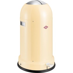 Prullenbak - Wesco Kickmaster Classic Line Soft Pedaalemmer - 33 liter - Amandel