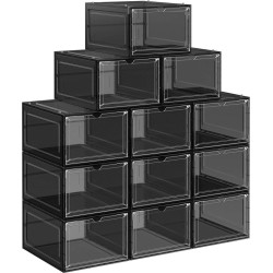 Opbergdozen voor schoenen op maat, Voor alle soorten en maten, hoogwaardig kunststof, duurzaam product / Opbergdozen SF67HT890NB