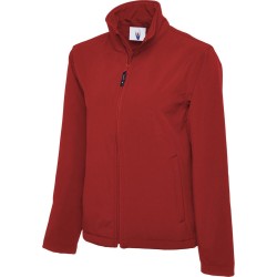 Uneek UC612 Softshell jas Classic Full Zip Zwart XXL