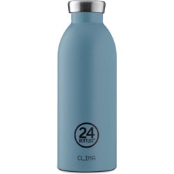 24 Bottles - Clima Bottle 0,5 L - Stone Finish - Powder Blue (24B528)