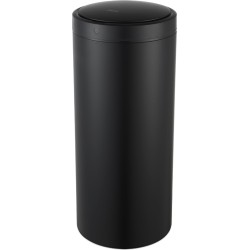 MOA Sensor Prullenbak - 42 liter - RVS & duurzaam ABS - Non-slip - Geruisloze deksel - Vertraagd sluiten modus - Kick to open - Zwart - SB42B