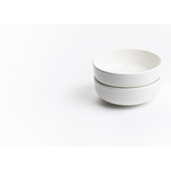 MOODS-Serving bowl 16cm -2pc set - White