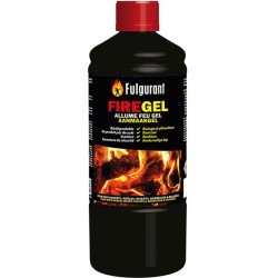 Fulgurant Firegel Aanmaakgel - Efficient aansteken van openhaard, kachel en babeque - inhoud 850 ml