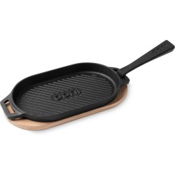 Ooni | Grizzler pan | Stijlvolle gietijzeren grillpan / skillet voor boven vuur of in de oven