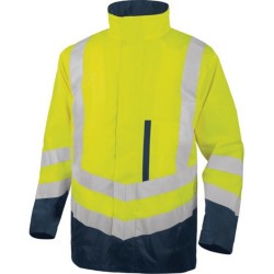 Delta Plus 5 In 1 Signaalparka van Pu Gecoate Oxford Polyester | Maat M