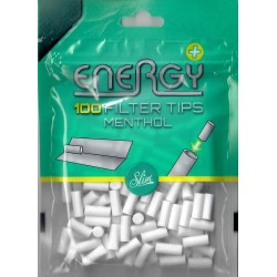 Energy+ filtertips menthol 100 stuks