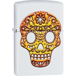 Aansteker Zippo 3D Print Sugar Skull