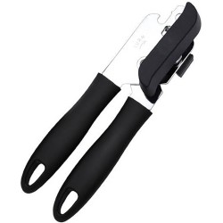 Proudproducts Blikopener - RVS - Handvat - 19cm - Duurzame en veilige opener voor blikken