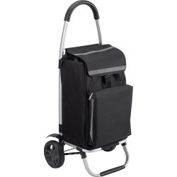 Boodschappentrolley Meister - 54 liter - 2x wielen - met koelvak - afneembare & regendichte tas - ophanging voor de winkelwagen / inklapbare shopper / winkelwagen / bolderkar / 6816810