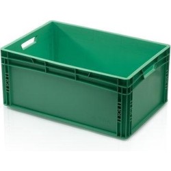 Plastic Krat - 60 x 40 x 27 cm - Groen